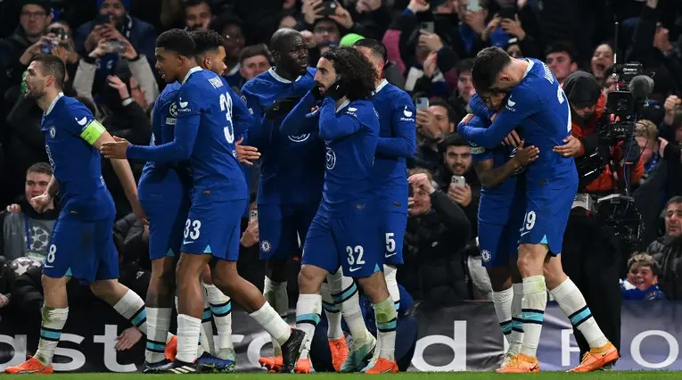 Chelsea en un partido de la temporada 2022-2023 de la de la Premier League