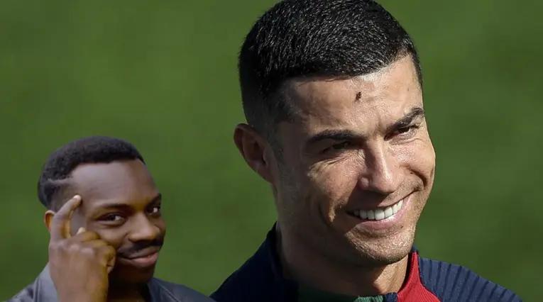Cristiano Ronaldo da lección de disciplina a jugadores jóvenes
