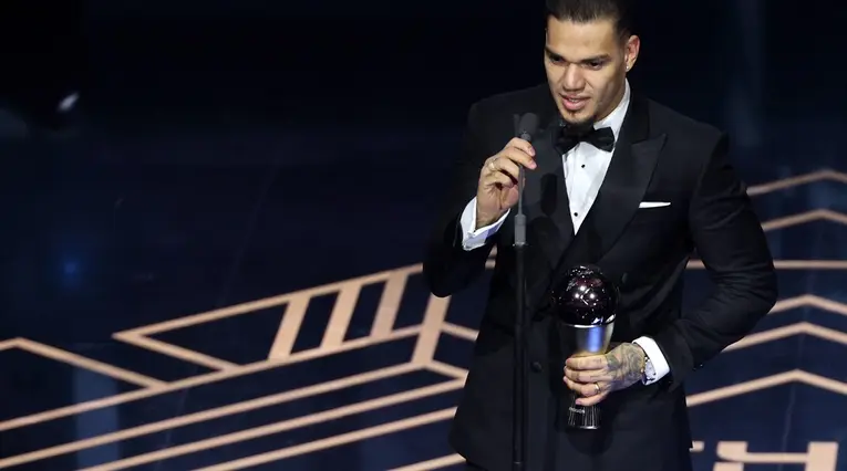Ederson ganador del The Best