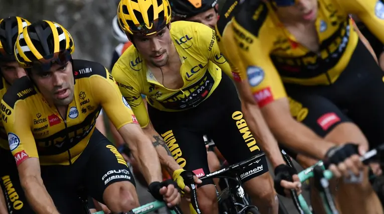 Tom Dumoulin, Primoz Roglic, Jumbo