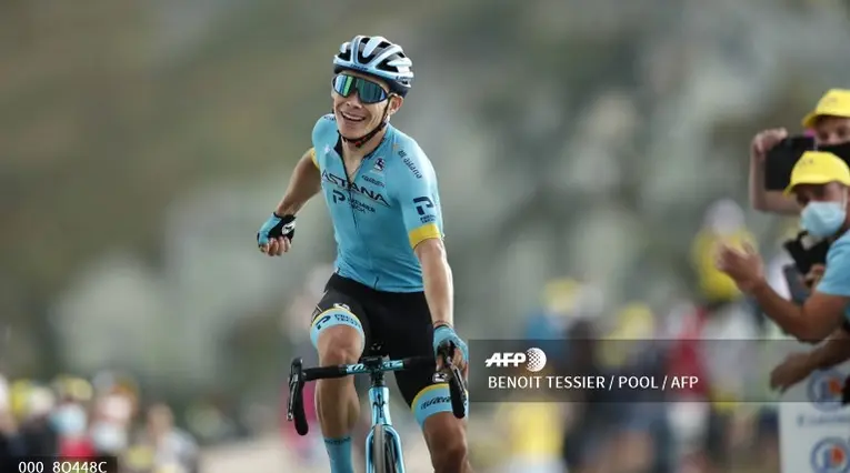 Miguel Ángel López gana etapa del Tour de Francia