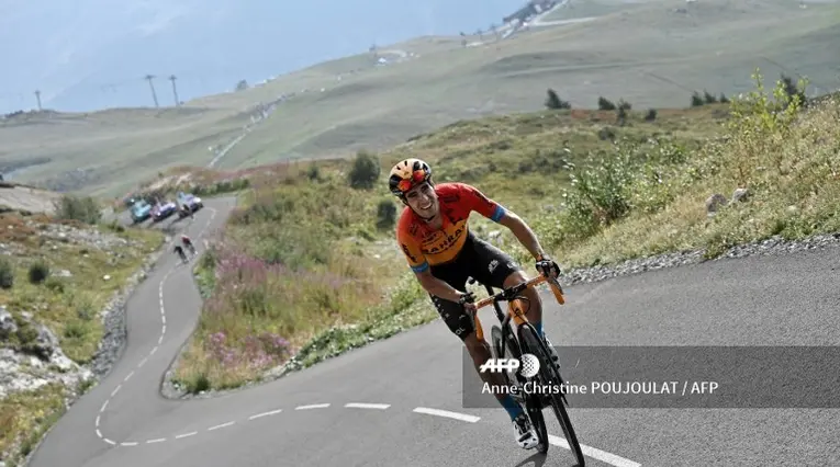Mikel Landa, ciclista del Bahrain Maclaren