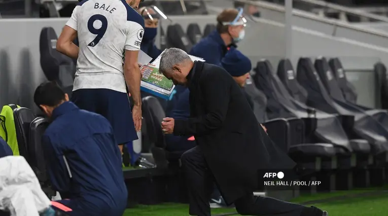 Gareth Bale y José Mourinho