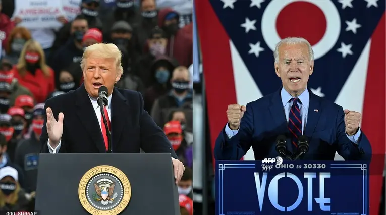 Donald Trump, Joe Biden