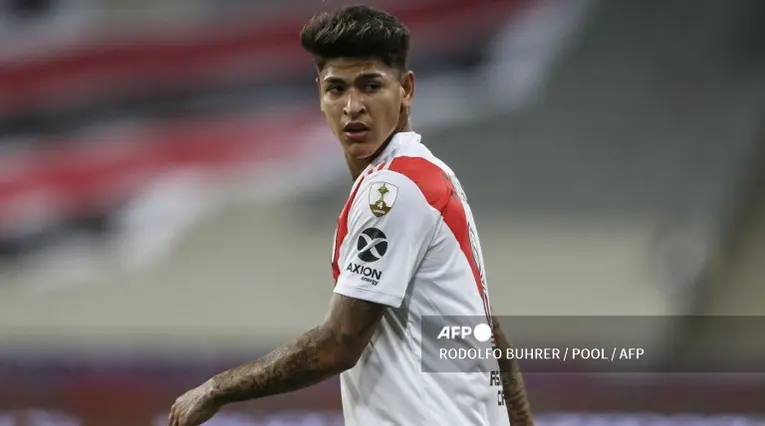 Jorge Carrascal, jugador colombiano de River Plate