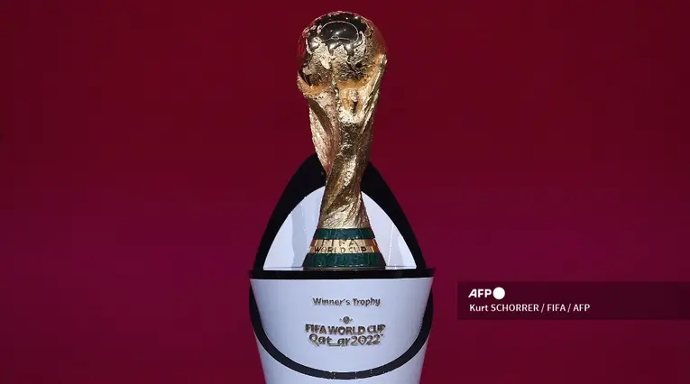 Trofeo de la Copa Mundial, que se disputará en Qatar.