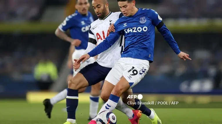 James Rodríguez, Everton