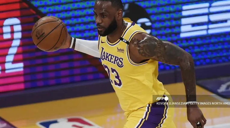 LeBron James, jugador de baloncesto