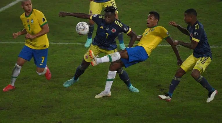 Brasil vs Selección Colombia, Eliminatorias Sudamericanas