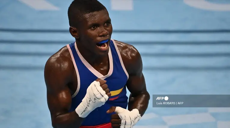 Yuberjén Martínez, boxeador colombiano