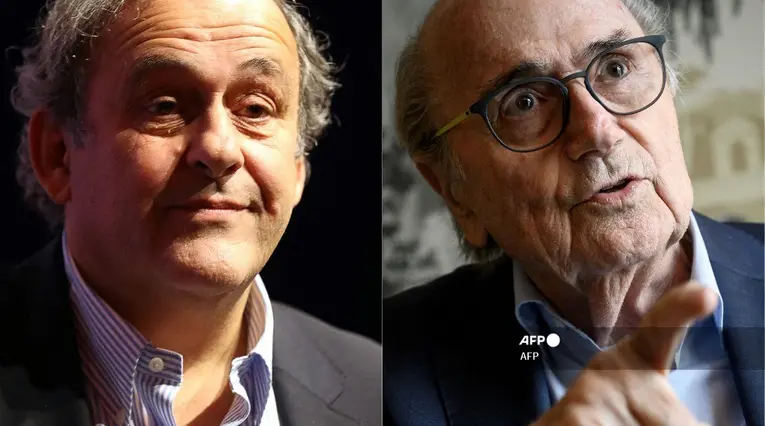 Platini y Blatter