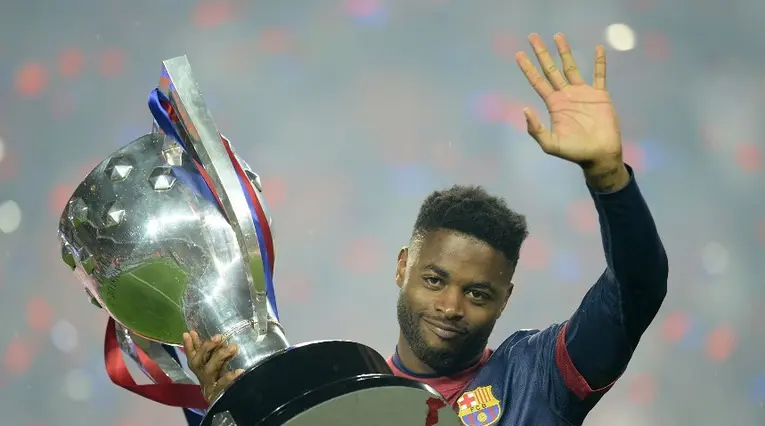 Alex Song en Barcelona