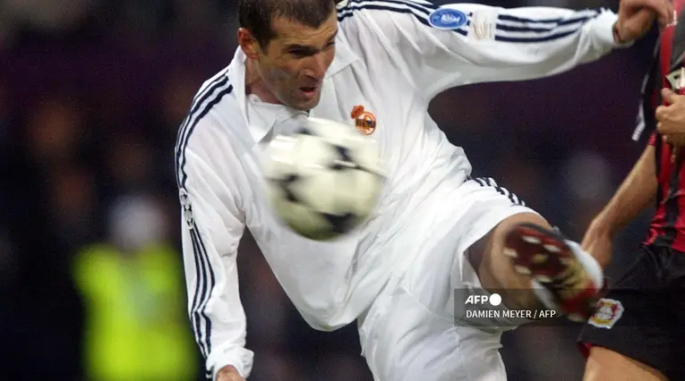 Zidane, final de Champions League 2002.