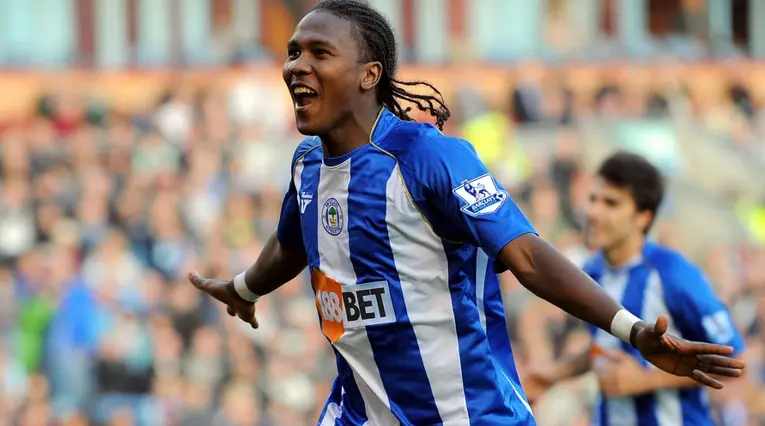 Hugo Rodallega en el Wigan