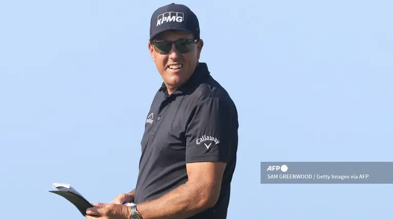 Phil Mickelson, golfista estadounidense