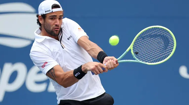 Matteo Berrettini en octavos de final del US Open