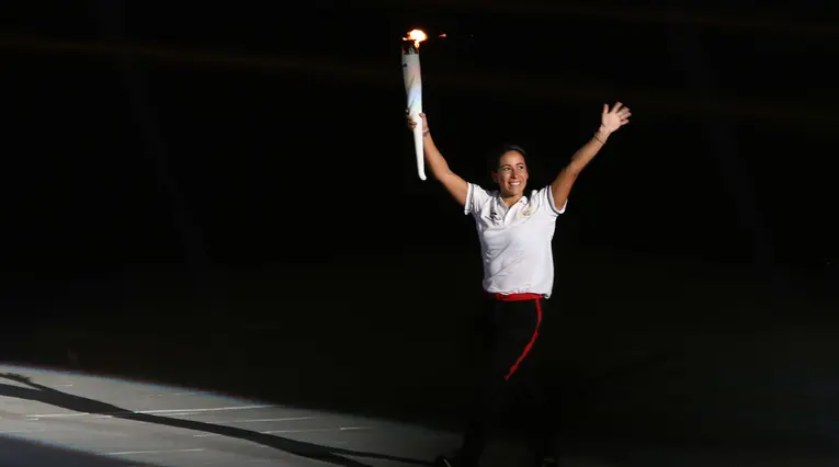  Óscar Quiroz luego de ganar la segunda etapa del Clásico RCN 2018