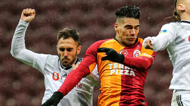Falcao, Galatasaray vs Besiktas