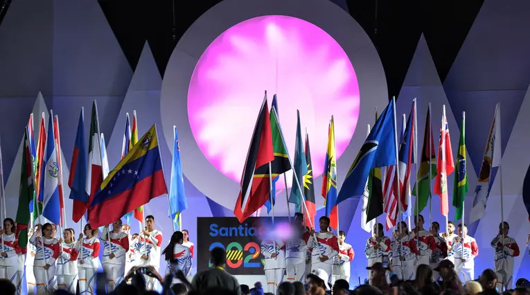 Colombia recibe la bandera para los Juegos Panamericanos
