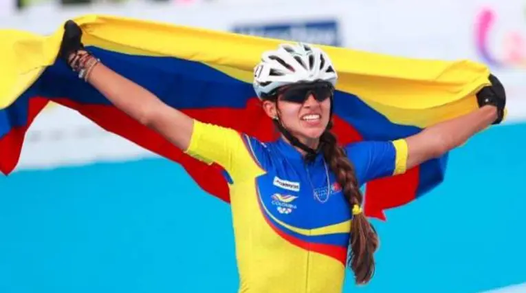 Fabriana Arias, patinadora colombiana