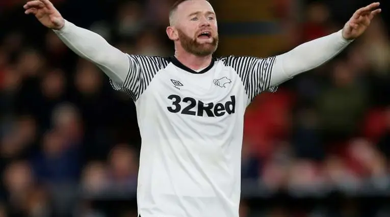 Rooney, jugador del Derby County