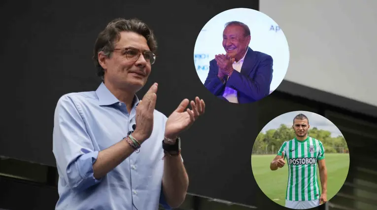 Alejandro Gaviria, Jhon Duque y Rodolfo Hernández