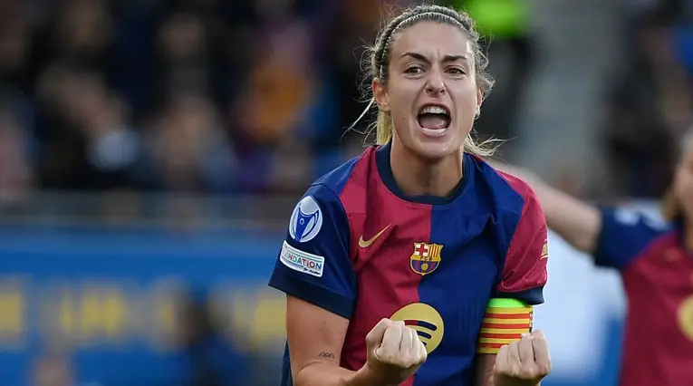 Alexia Putellas con Barcelona