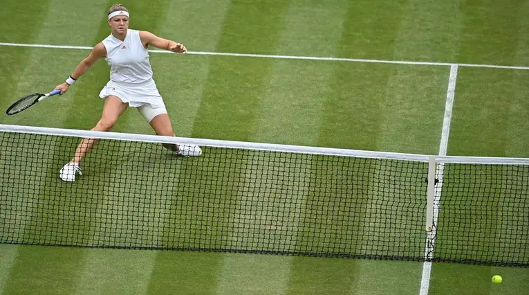 Angelique Kerber, semifinalista de WImbledon