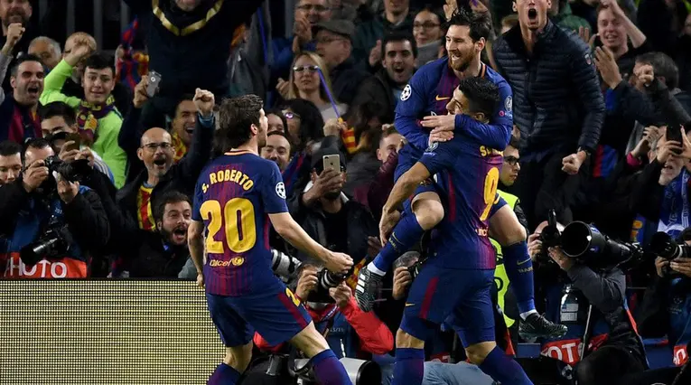 Barcelona Sergi Messi Suárez