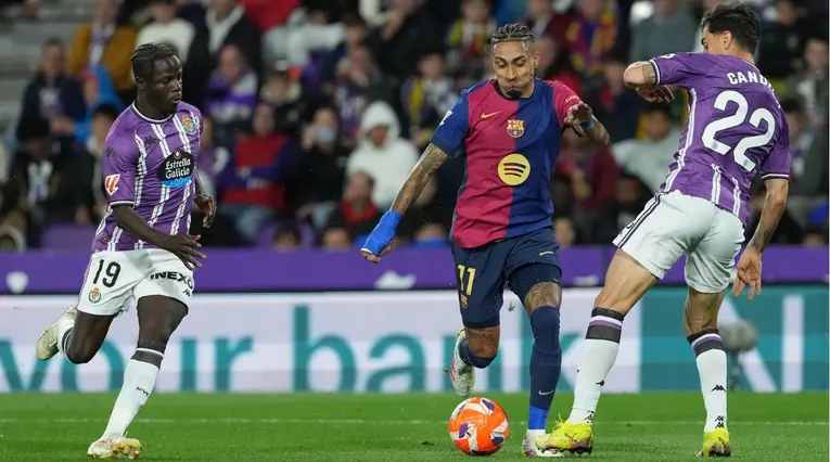 Barcelona le remontó a Valladolid 