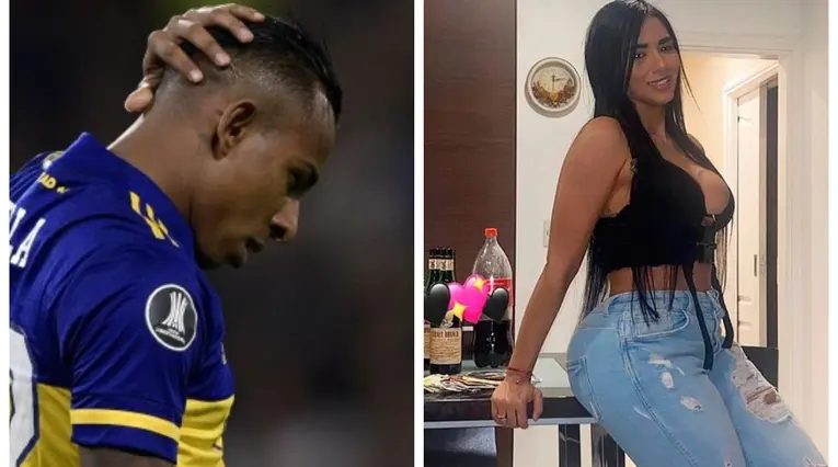 Luis Muriel y Paula Rentería
