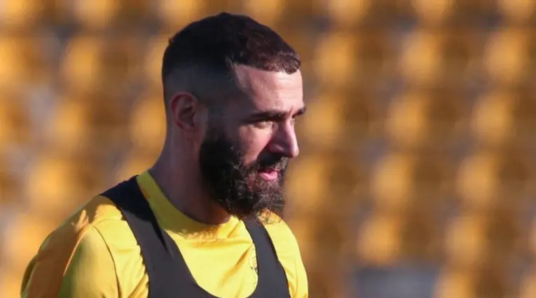 Benzema, delantero francés