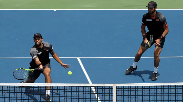 Juan Sebastián Cabal y Robert Farah, tenistas colombianos