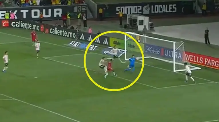 Carlos Andrés Gómez - México vs Colombia