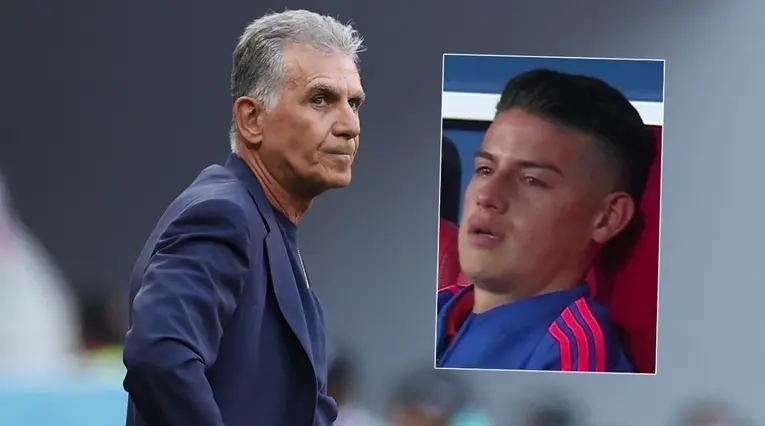 Carlos Queiroz James Rodríguez