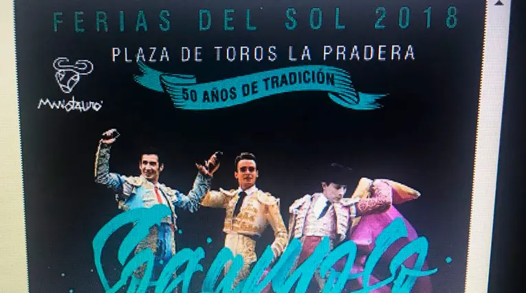 Cartel de la corrida de Sogamoso