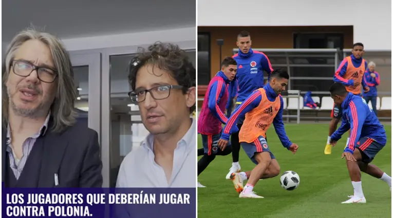 Los cambios de Colombia ante Polonia, según Casale y De Francisco 