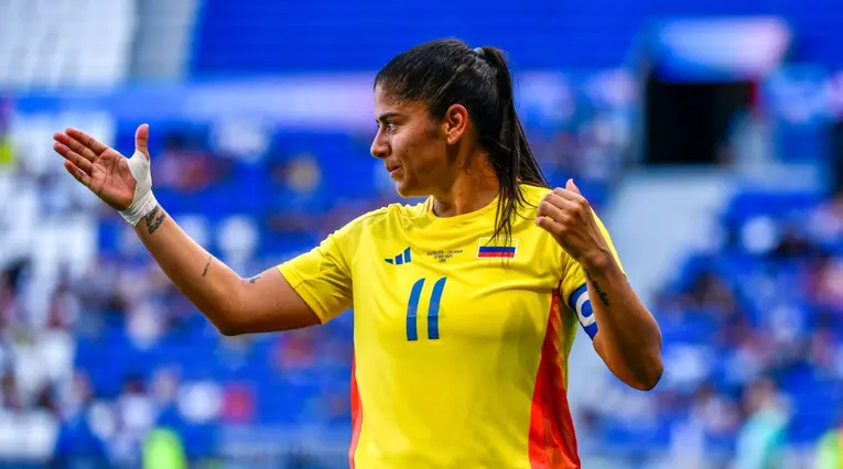 Catalina Usme con la selección Colombia femenina