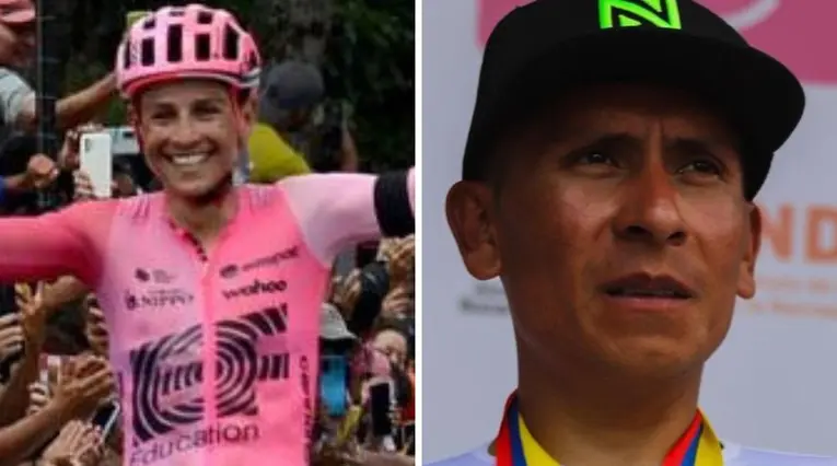 Esteban Chaves y Nairo Quintana