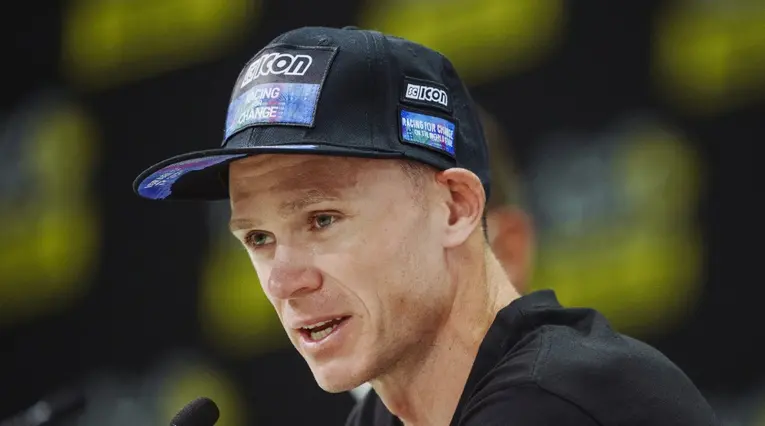 Chris Froome en el Israel Premier Tech