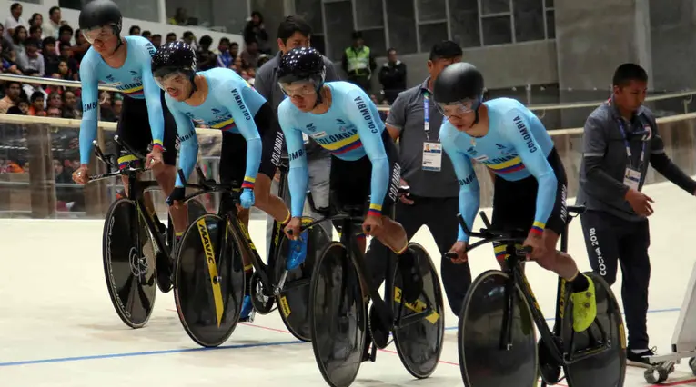 Selección Colombia de ciclismo de pista