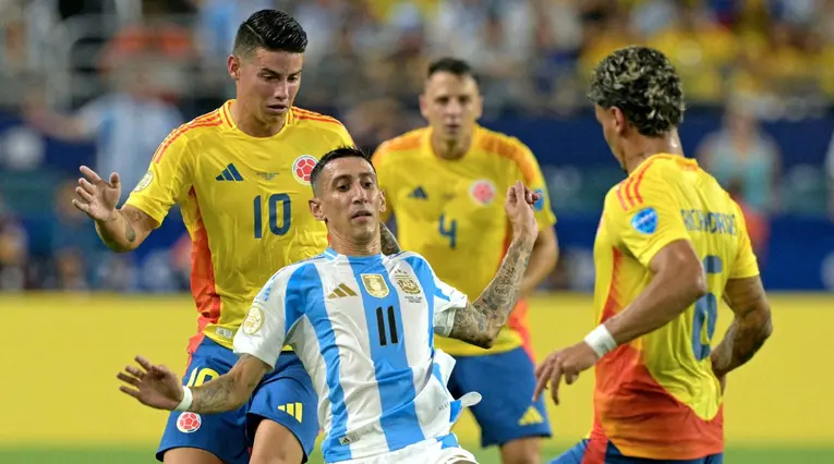Colombia vs Argentina en la final de la Copa América 2024