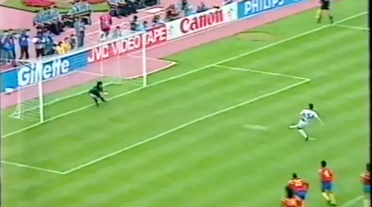 René Higuita, Colombia, Italia 90