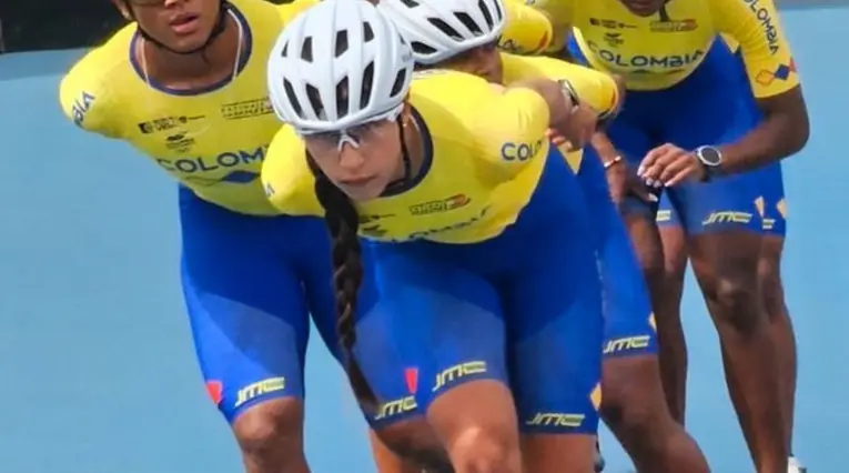Colombia - Mundial de Patinaje de Velocidad 2023, día 4