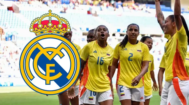 Selección Colombia Femenina y Real Madrid