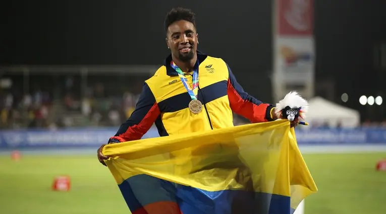 Mauricio Ortega obtuvo oro en el lanzamiento de disco de los Centroamericanos 2018