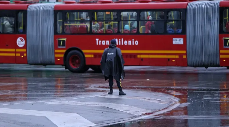 Transmilenio en Bogotá