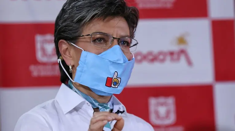 Claudia López, alcaldía de Bogotá