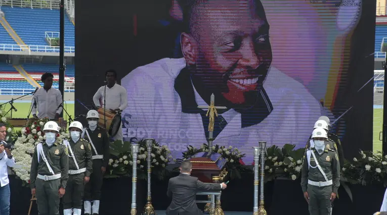 Freddy Rincón funeral