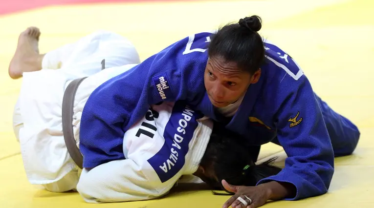 Yuri Alvear, judoca colombiana